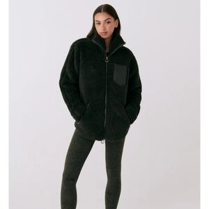 Lole Women's Black Teddy Jacket